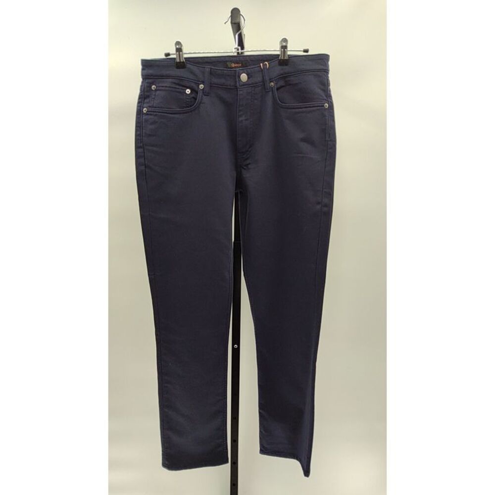 Quince Men Comfort Stretch Traveler 5Pocket Pants Slim Navy 32